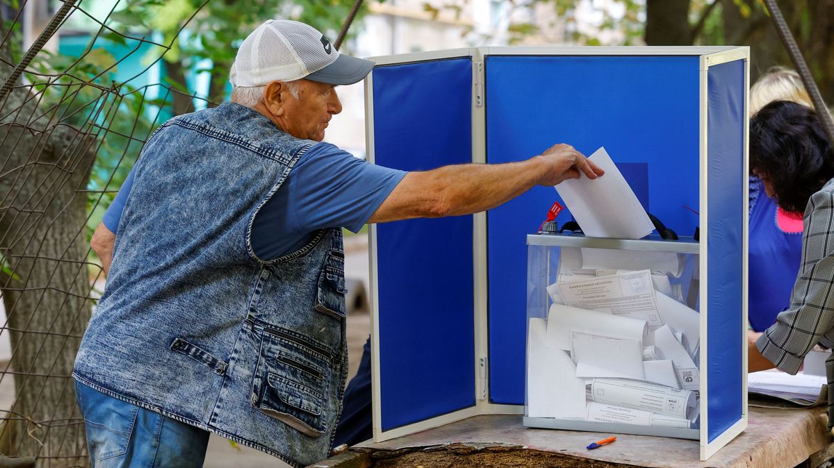 Kyjev odsoudil ruské volby v okupovaných ukrajinských oblastech
